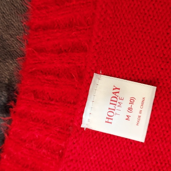 Womens Holiday Time Christmas Gnome Cardigan - Picture 10 of 14